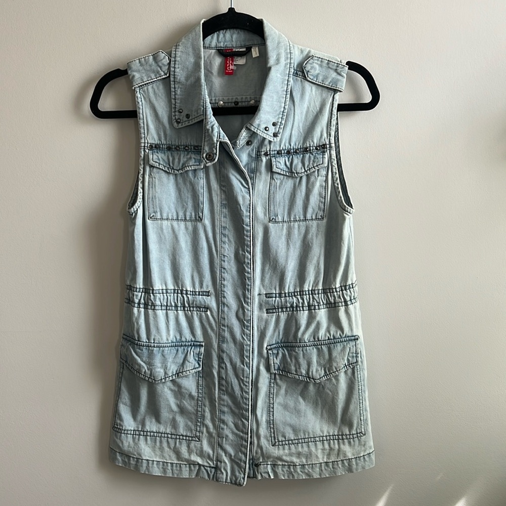 Divided by H&M denim vest